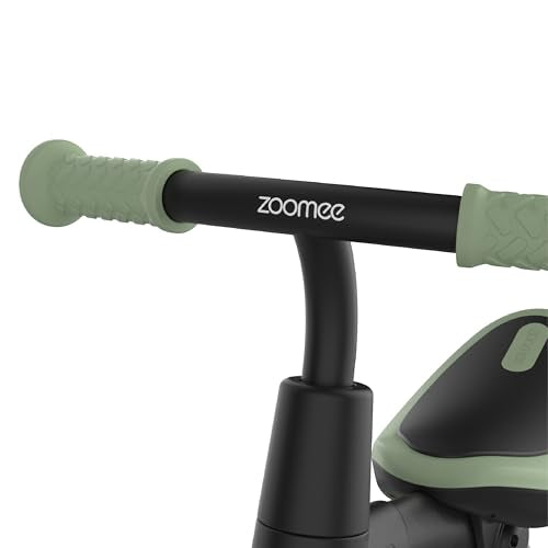 Zoomee Balance Bike to Trike, 2-in-1 Ride On Tricycle for Toddlers, With Adjustable Seat and Removable Pedals, Indoor & Outdoor Use, Ages 18 Months+, Forest Green, Develops Confidence & Motor Skills