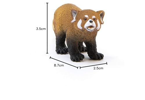 SCHLEICH 14833 Red Panda Wild Life Toy Figurine for children aged 3-8 Years