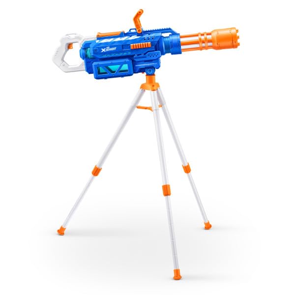 XSHOT Water Gatling Motor Soaker by ZURU, Motorised Blaster Watergun, Water Blaster, Water Toys, Fills with Water in just 1 Second, Rechargable Battery (Large Gatling Motor Soaker)