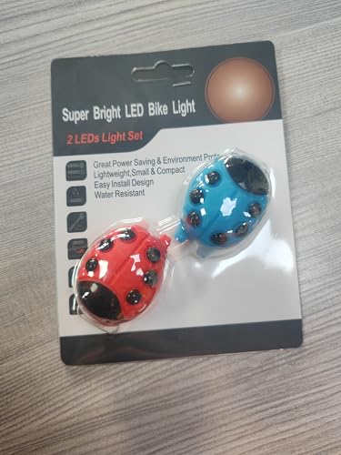 Gofimyee 2 Pack Kid Bike Light,Kids Scooter Light, Waterproof with 3 Light Modes for Kids Scooter or Bycycle