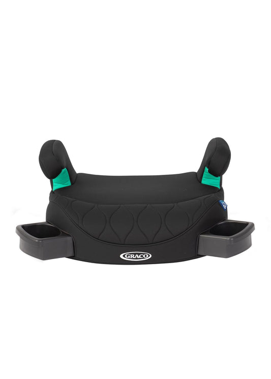 Graco Booster Max R129 ISOFIX backless booster seat, Lightweight at only 2.7kg, Suitable from 137-150cm (approx. 7 to 12 years), Midnight fashion