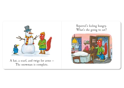 Squirrel's Snowman: A lift-the-flap story from the creators of The Gruffalo: 6 (Tales From Acorn Wood, 6)