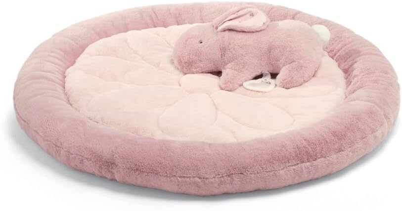 Mamas & Papas Interactive Activity Baby Playmat & Gym, Welcome to The World Playmat, Pink