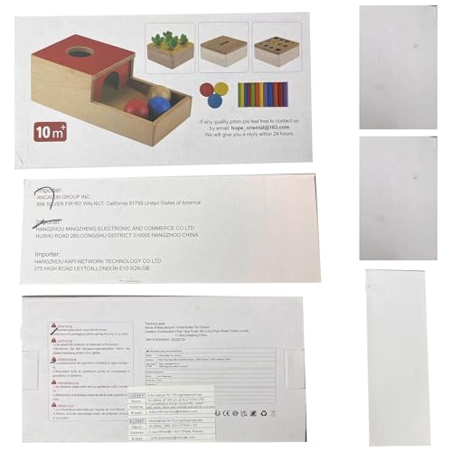 Baby Montessori Toys for 1 Year Old Boys Girls, Wooden Toys for 1 2 3 Year Olds, Baby Sensory Toys 4 in 1 Activity Cube Balls Drop Toy, Toddlers Educational Sorting Toy, Babies 1st Birthday Gifts