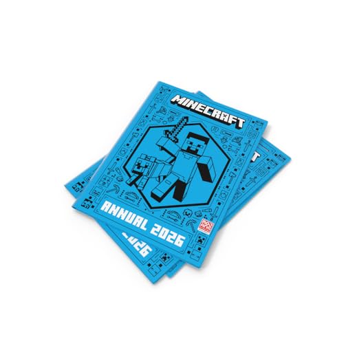 Minecraft Annual 2026: The new official fully illustrated annual – the perfect Christmas present for kids, teens, gamers and Minecraft fans of all ages! New for 2025.