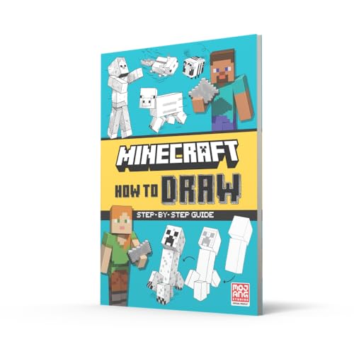 Minecraft How to Draw: An official Minecraft drawing book, fully illustrated with spaces to draw on the page – perfect for arty kids and gamers!