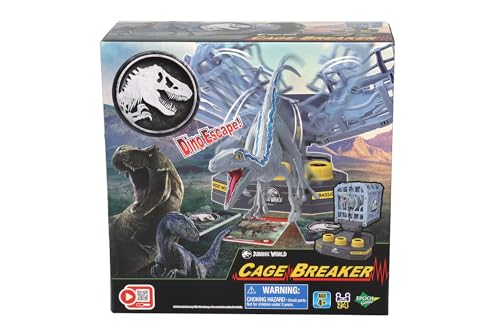 Jurassic World Cage Breaker Action Game - Epoch Games 7523
