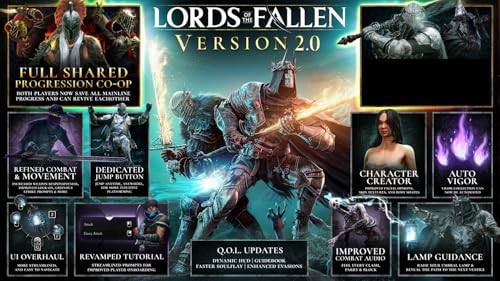 Xbox Series X game case for Lords of the Fallen Deluxe Edition by CI Games, published by Warner Bros, showing the cover art.