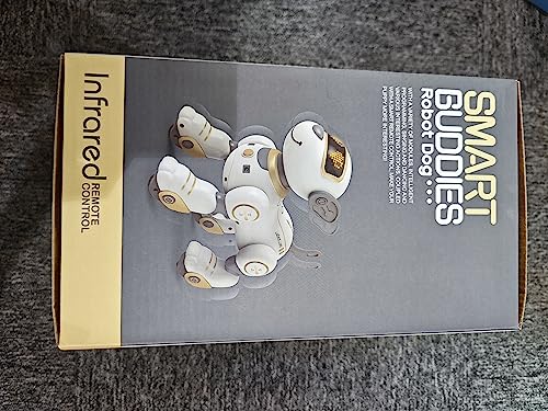 VATOS Remote Control Robot Dog Toy for Kids - Interactive Touch & Follow 17 Functions Robic Dogs, Programmable Smart Walking Intelligent Dancing RC Robot Puppy Toys 3-12 Birthday Gifts (Gold)