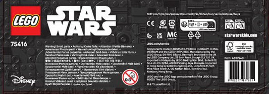 LEGO Star Wars 75416 Chopper Astromech Droid figure with lever-activated head movements and detachable arms.