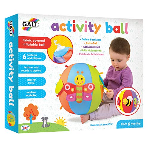 Galt Toys, Activity Ball, Baby Sensory Toys, Ages 6 Months Plus