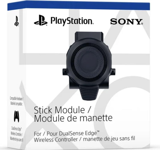 PS5 DualSense Edge controller stick module replacement by Super Toy Store, showing the replacement thumbstick component.