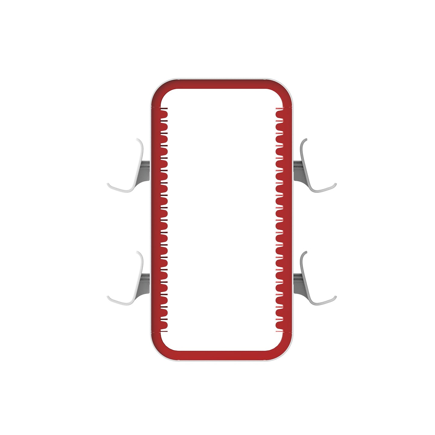 Redlution Game Storage Tower for PS5/PS4/Xbox One/Xbox Series X/S/Switch Game Cases Blu-Ray Disks Organizer, Stores 18 Game, with 4 Controller Holders (Red)