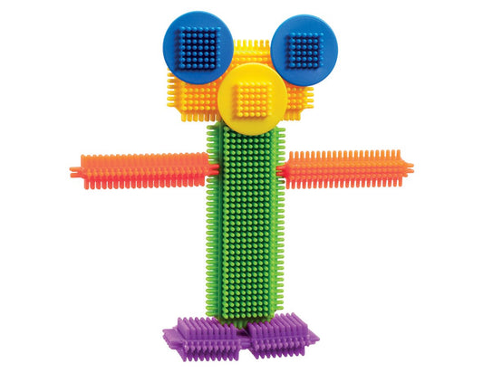 Stickle Bricks Little Builder Construction Set with 30 Pieces- Enhance Creativity and Problem-Solving Skills with Engaging and Durable STEM Toy, Suitable for Ages 18 Months+