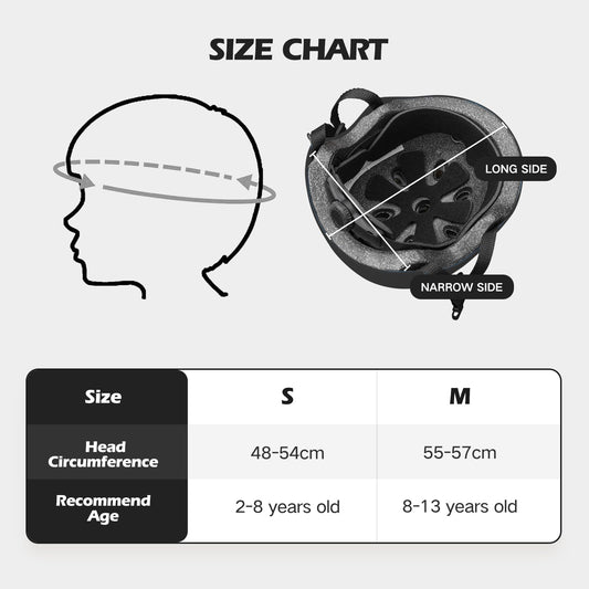 Lyefancy Kids Bike Helmet and Pads Set for 3-13 Years old Boys Girls, Toddler Helmet Protection Gear, Adjustable Safety Kids Helmet Knee Pads Set for Scooter Cycling Skateboard Skating(Black, M)