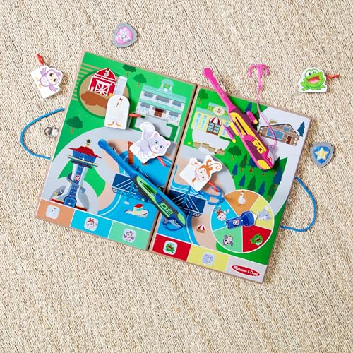 Melissa & Doug PAW Patrol Wooden Take-Along Spy, Find and Rescue Play Set, Wooden Toy for kids, 3 and Above, Gift for Boys or Girls, FSC-Certified Materials, Multicolor