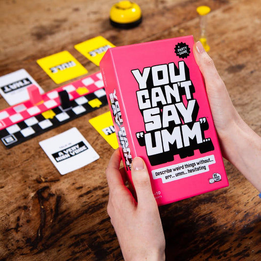 Big Potato You Can't Say UMM: A Party Game for Family and Adults, Fast-Paced Family Word Game, Bonus Content Included | Perfect for Christmas