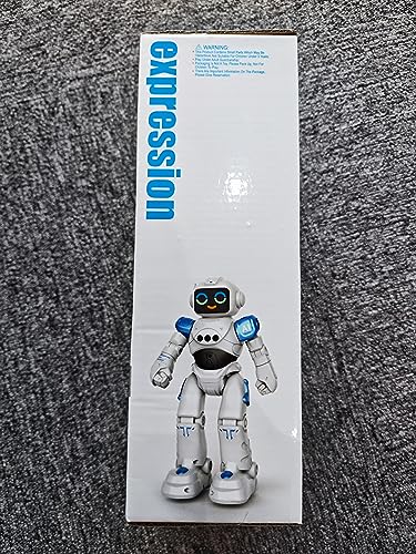 VATOS RC Robot Toys for Kids - Smart Talking Voice Remote Control Robot, Gesture Sensing Programmable Emo Robot Toy for Age 3 4 5 6 7 8 Year Old Boys Girls Birthday Gift Present