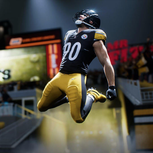 EA Sports Madden NFL 26 Standard Edition Switch video game cartridge by Electronic Arts, featuring game artwork on the label.
