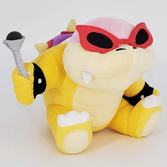 Super Mario Roy Koopa plush toy from Nintendo Together+ by Together Plus, 15 cm, soft fabric, detailed Mario character design