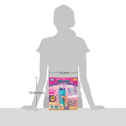 Imagimake Spin n Pop DIY Bracelet Making Kit | Jewellery Craft Kits for Kids | Friendship Bracelet Maker | Make Your Own Beads | Teenage Girls Gifts | 8 Year Old Girl Gifts | Gifts for Teenage Girls