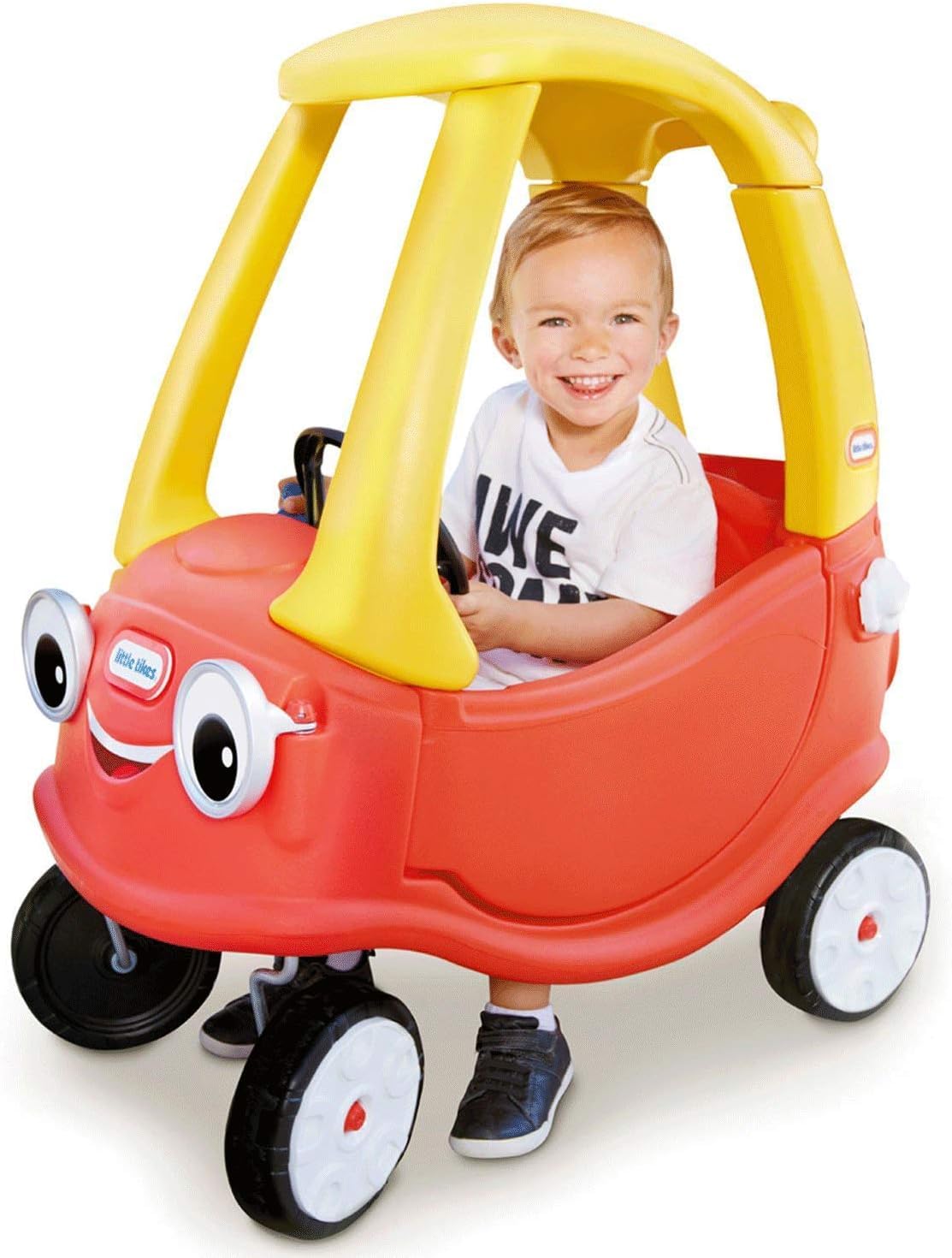 little tikes Cozy Coupe - Ride On for Kids with Real Working Horn, Clicking Ignition Switch, & Fuel Cap - For Kids 18+ Months