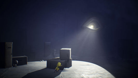 Little Nightmares Enhanced Complete Edition game for Nintendo Switch by Bandai Namco, showing cover art with dark, eerie imagery.