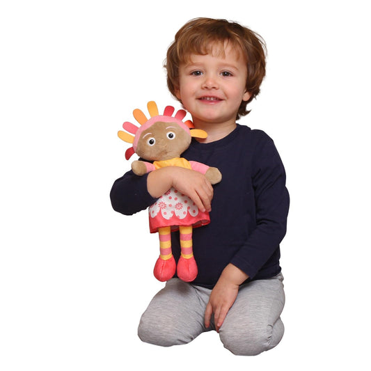In the Night Garden Upsy Daisy Talking Teddy Bear, Cbeebies Cute & sensory toys. Comforting sounds. Kids Toys & Baby toys 0-6 months, Pink