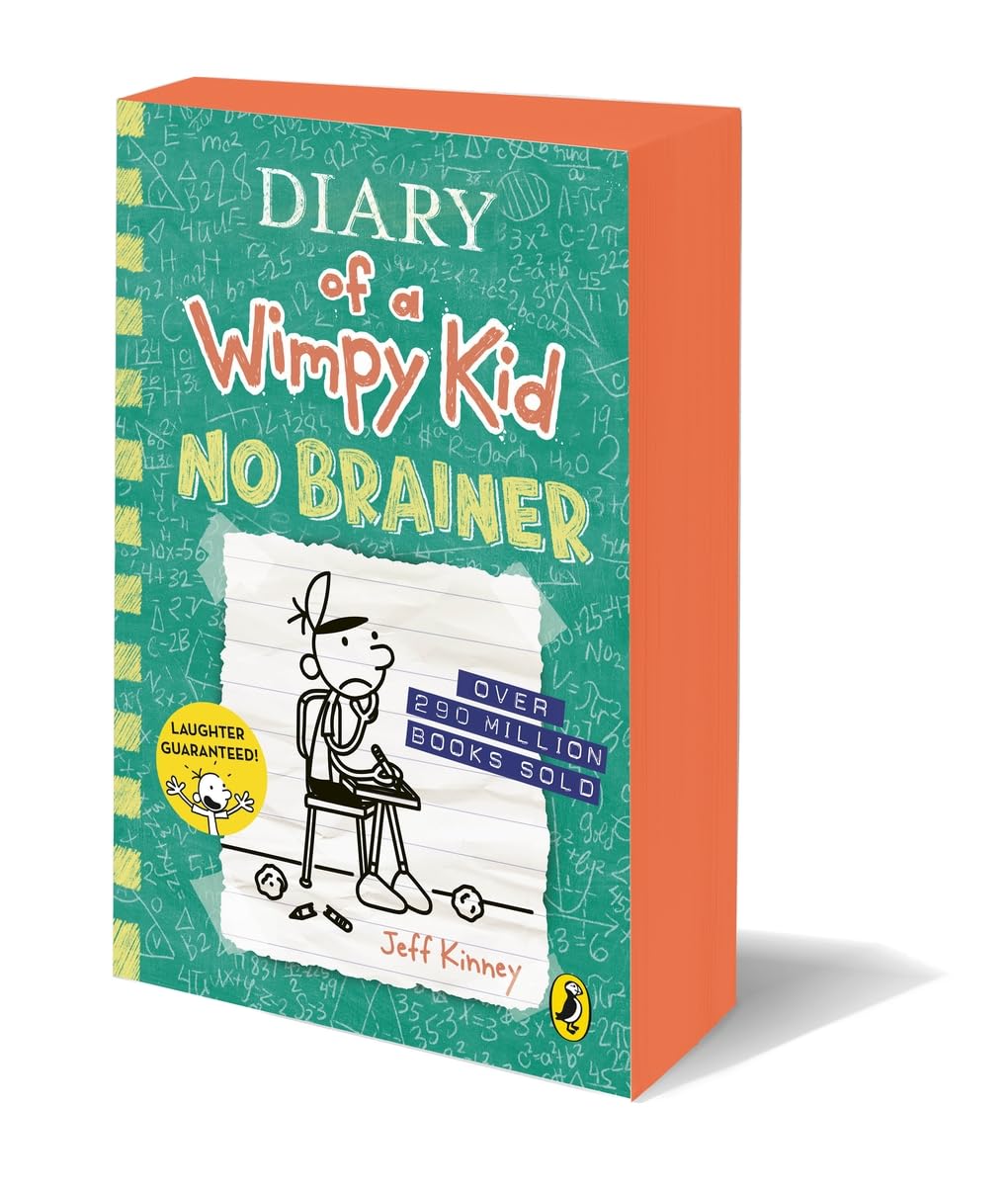Diary of a Wimpy Kid: No Brainer (Book 18): THE HILARIOUS NUMBER ONE BESTSELLER