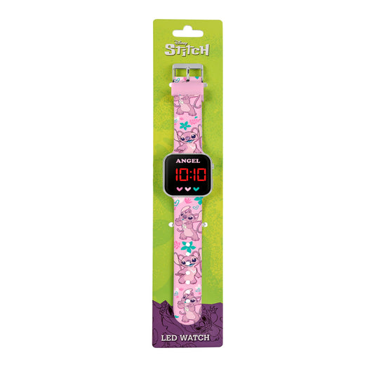 Disney Lilo and Stitch LED Strap Watch LAS4087