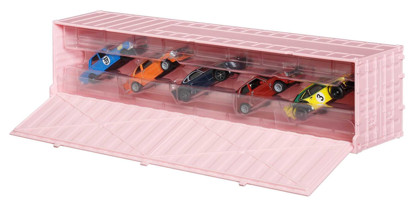 Hot Wheels Premium Car Culture Japan Historics 4 Container Set with 5 1:64 Scale Die-Cast Cars in Collectible & Stackable Storage & Display Container, HRW84