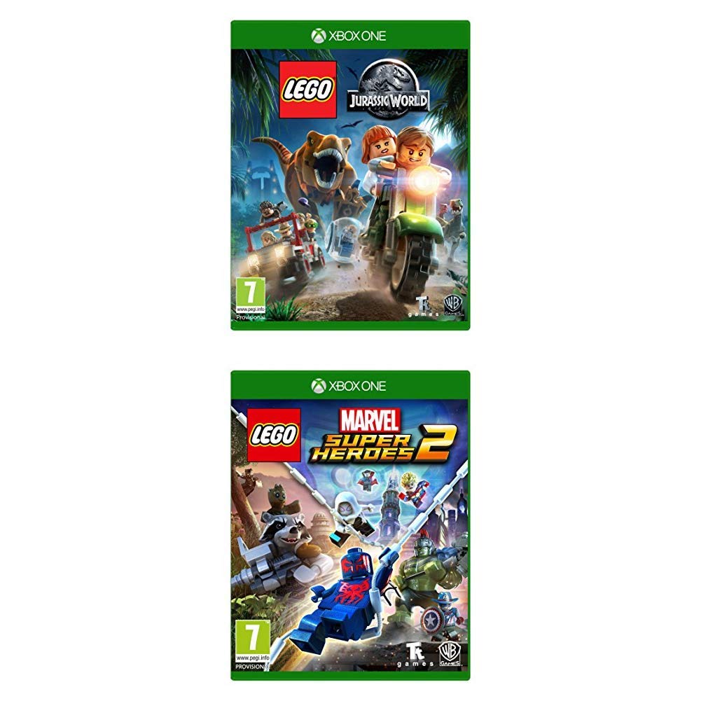 LEGO Jurassic World (Xbox One) + LEGO Marvel Superheroes 2 (Xbox One)