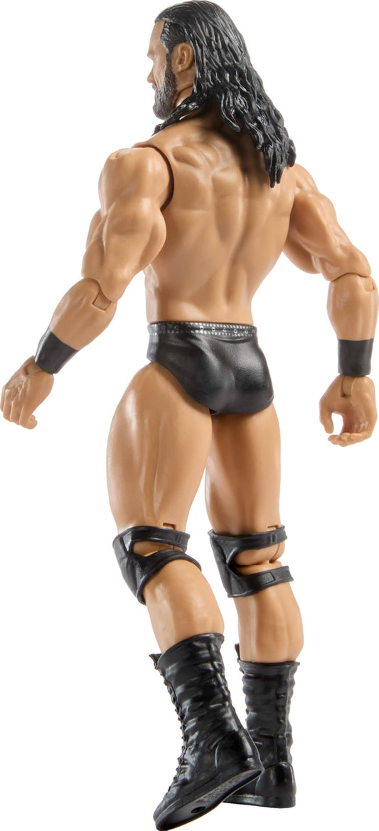 Mattel WWE Drew McIntyre Action Figure, Main Event Series #157, 6-inch Collectible Superstar with 14 Articulation Points & Life-Like Look, JGD36