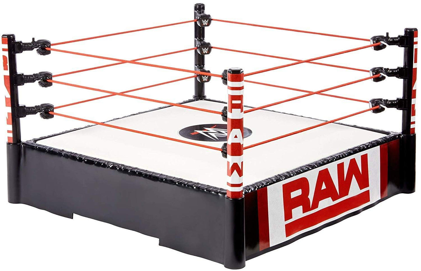 WWE MATTEL GDB87 WWE RAW Superstar Ring with Authentic Decoration, Multi-Colour, 14 Inch