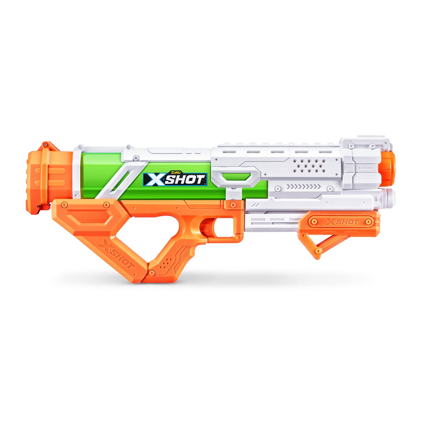 XSHOT Water Fast-Fill Epic water blaster, a large outdoor water gun for summer pool fun with a mailbox design.
