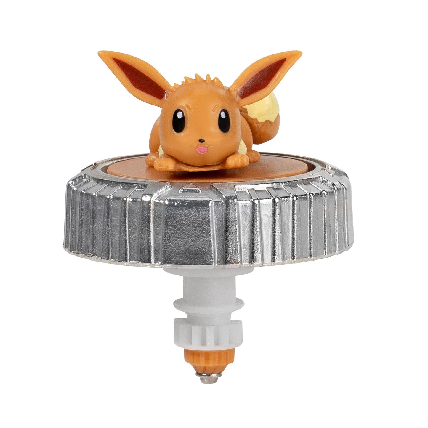 Pokémon Battle Spinner featuring Eevee in a single pack with colorful design and spinning action.