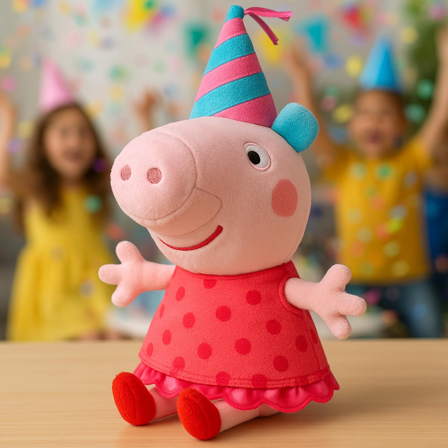 TY Peppa Pig Beanies 20th Anniversary Regular - Soft Plush Toy for Kids, Baby Toy, Teddy, Collectible Stuffed Plushies