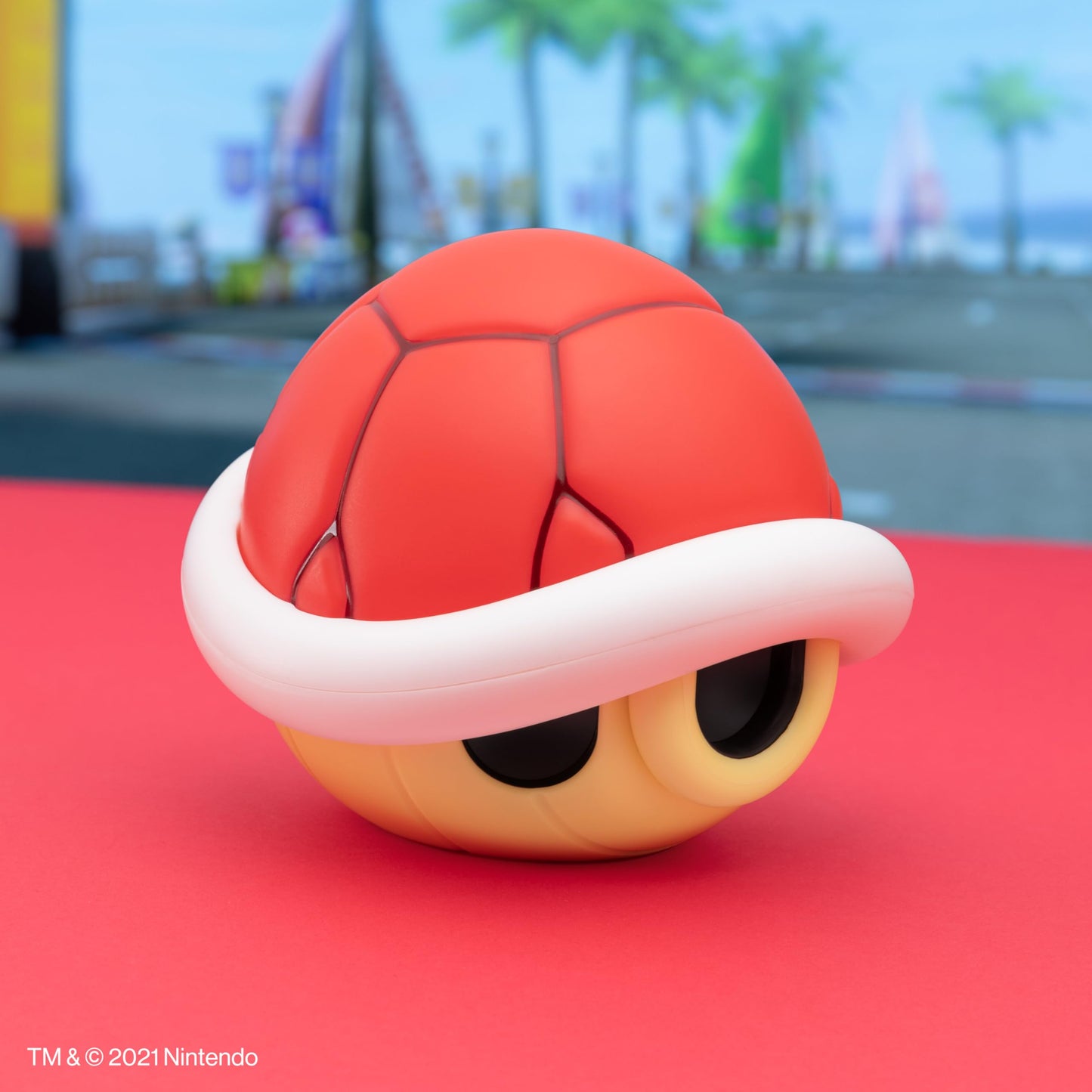 Super Mario Red Shell Light with Sound - Officially Licensed Nintendo Merchandise, Gaming Home Décor, Game Room Light | Paladone