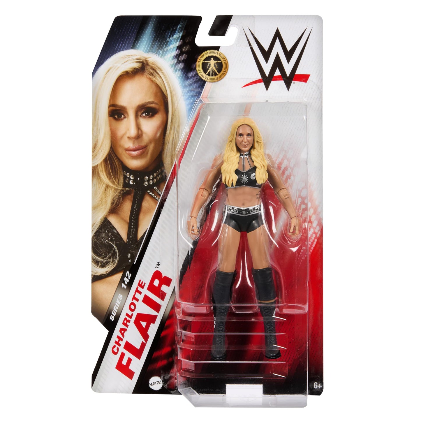WWE Action Figures, 6-inch Collectible Charlotte Flair with 10 Articulation Points & Life-Like Look, HTW21