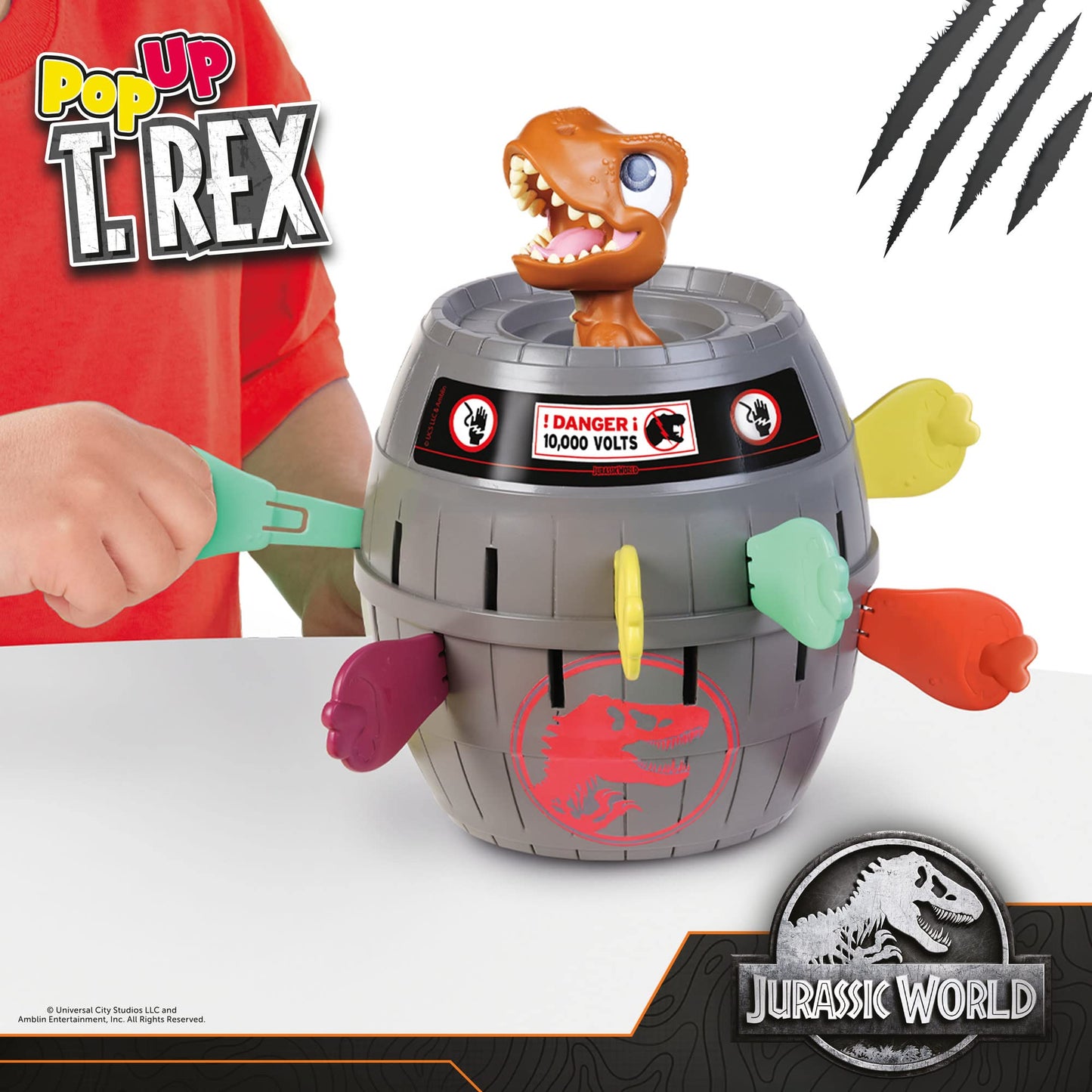 Tomy Jurassic World Pop Up T-Rex