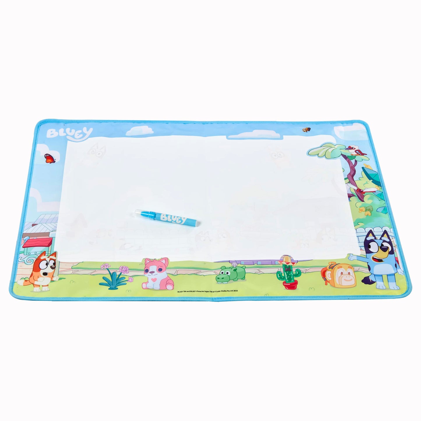 BLUEY AQUAMAGIC ART MAT, PRESCHOOL TOYS, MESS FREE CREATIVE PLAY, GIFT FOR 2 - 5 YEAR OLD