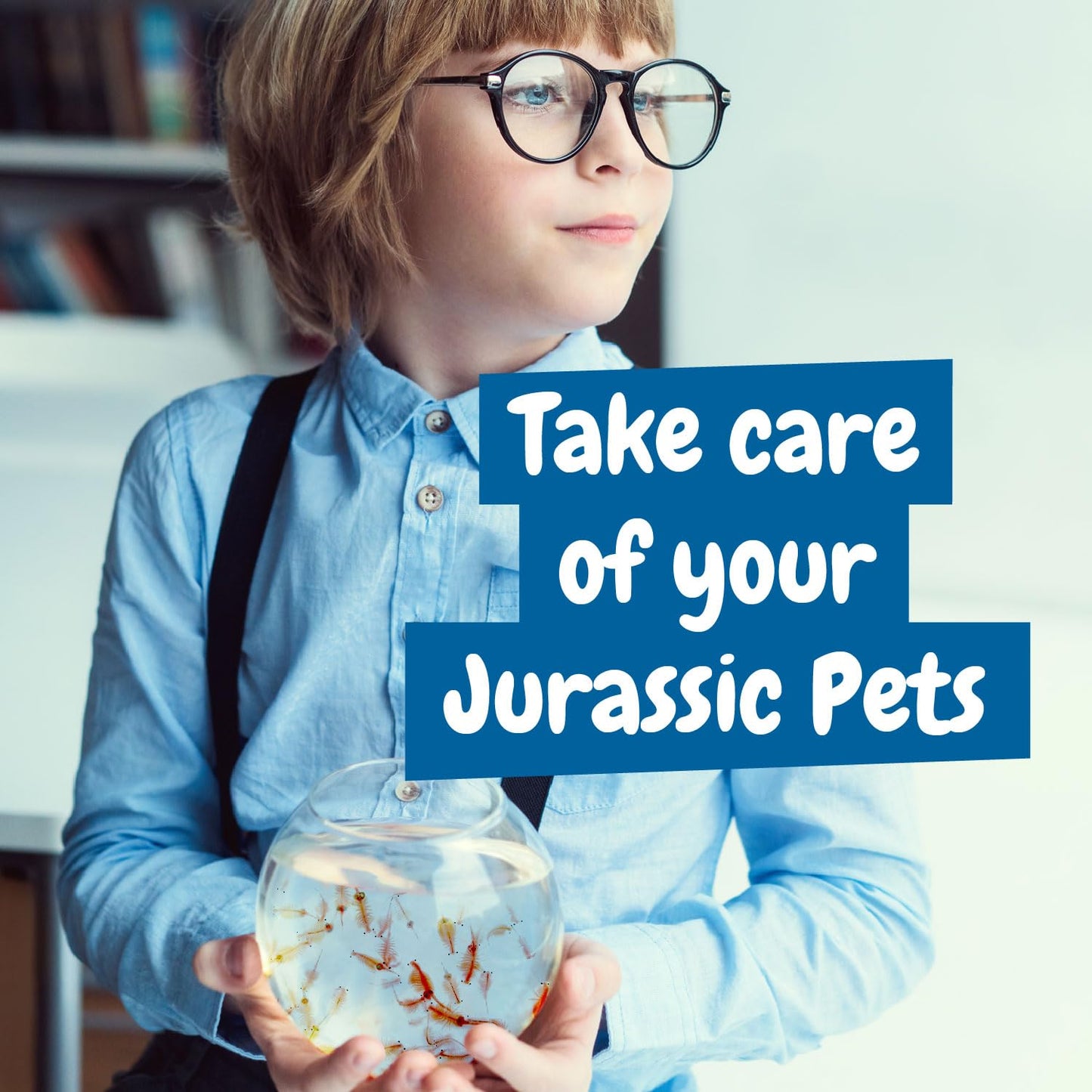 Science4you Jurassic Pets (Triops family) - Water Dragons Kit, Grow Your Own Aquatic Sea Creatures, Science Kits for Kids Age 6+, Toys and Games, Gifts for 6+ year old Boys and Girls