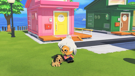 Nintendo Tomodachi Life: Living the Dream game cover with colorful characters and vibrant background.