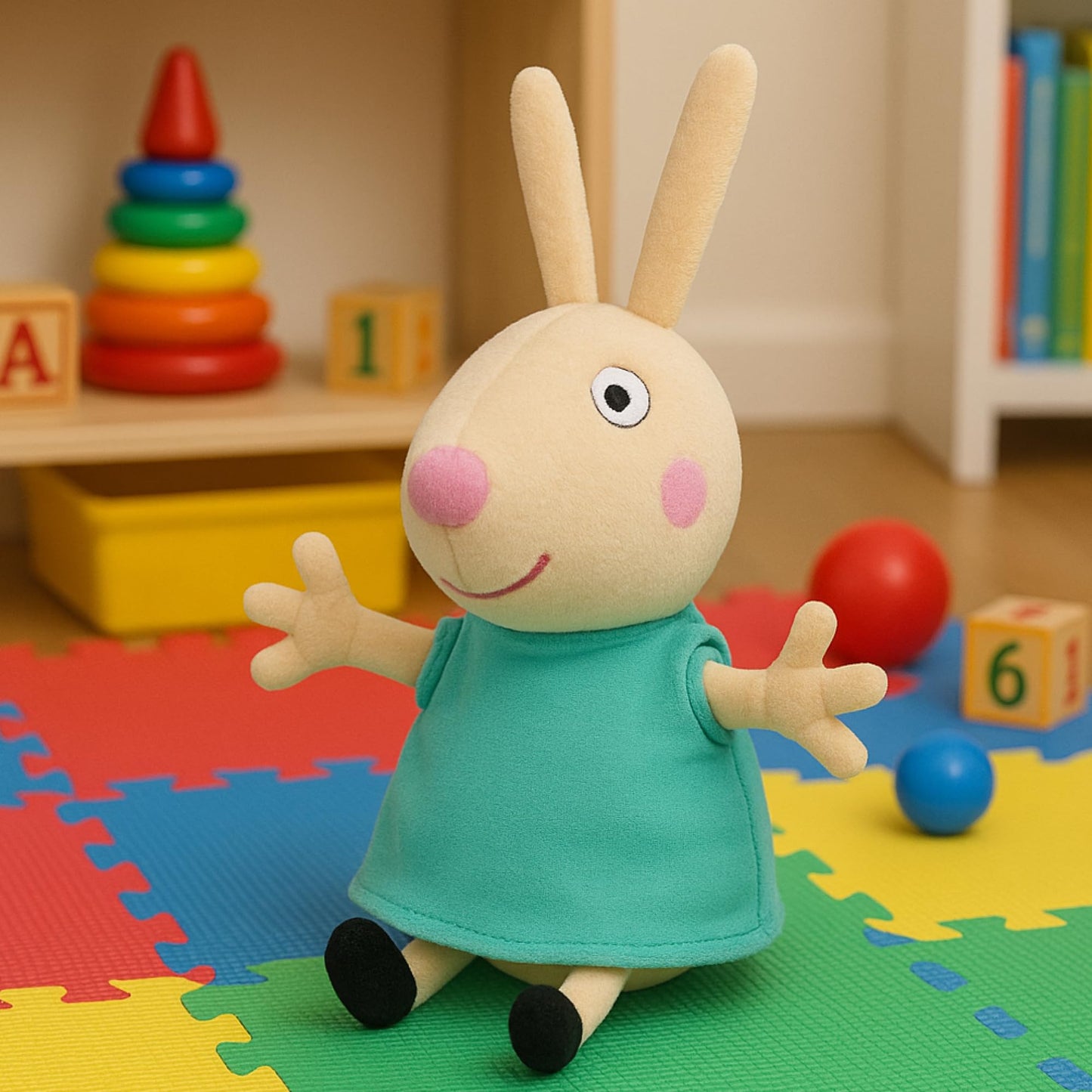 TY 46140 Beanie - Rebecca Rabbit from Peppa Pig