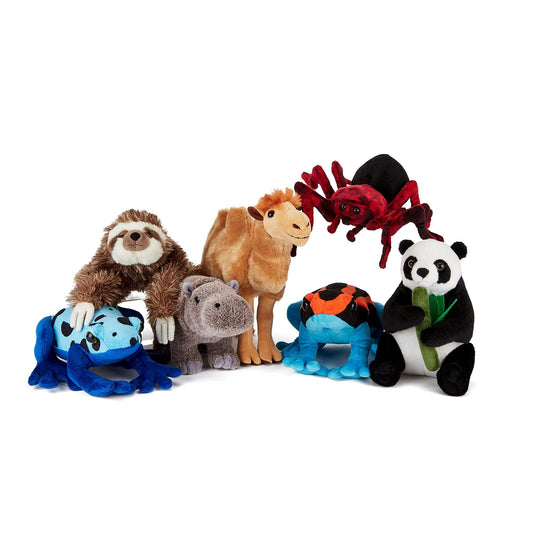 Zappi Co Plush Children's Stuffed Soft Cuddly Plush Toy-Part of Safari Animals Collection, Perfect for Kids (26cm Height)(Bactrian Camel)