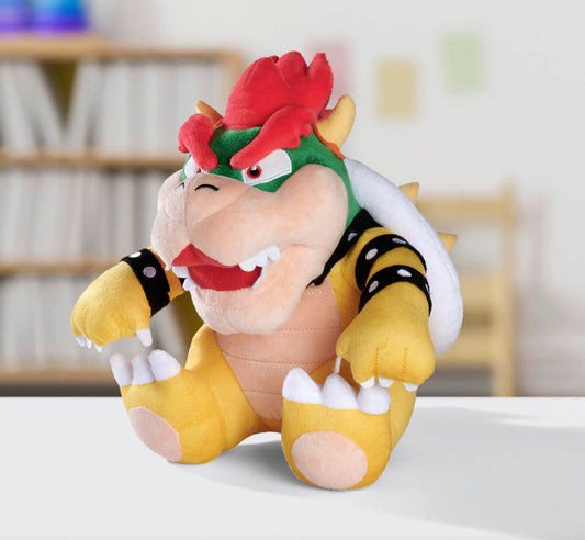 Simba Official Nintendo SUPER MARIO BOWSER 30CM plush soft toy for kids, fan favourite gift