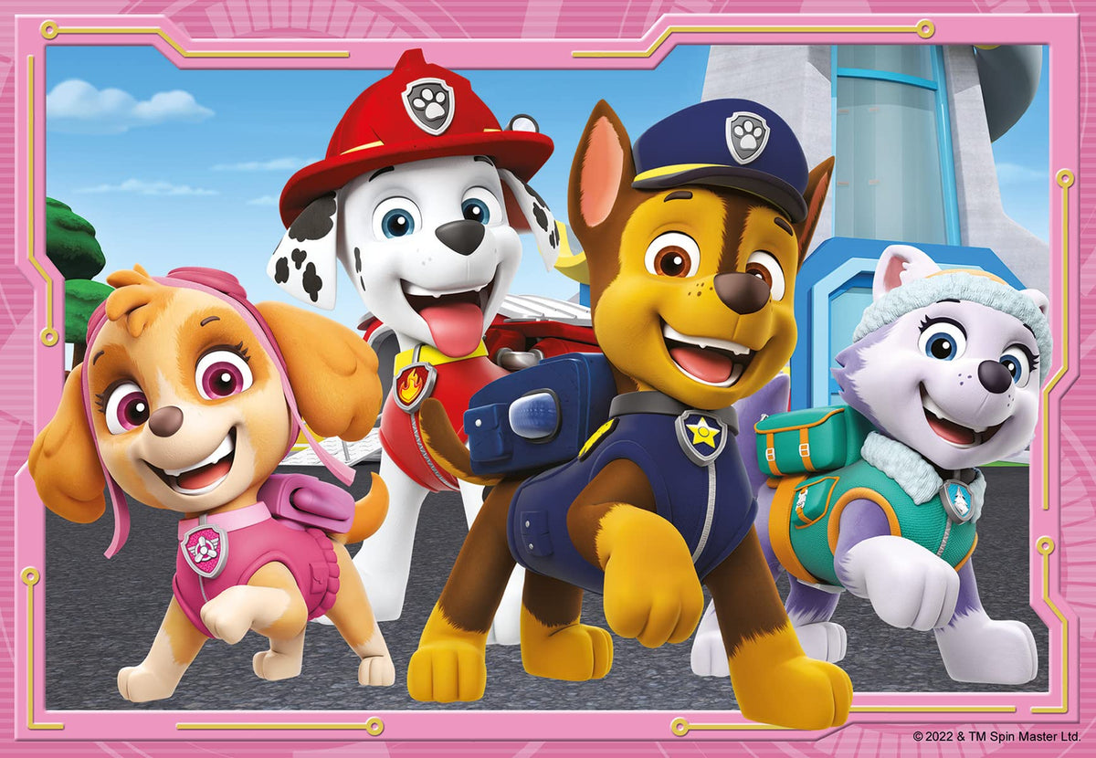 Ravensburger Paw Patrol 2x 24-piece jigsaw puzzles for kids age 4+ featuring colorful Paw Patrol characters and fun, educational design.