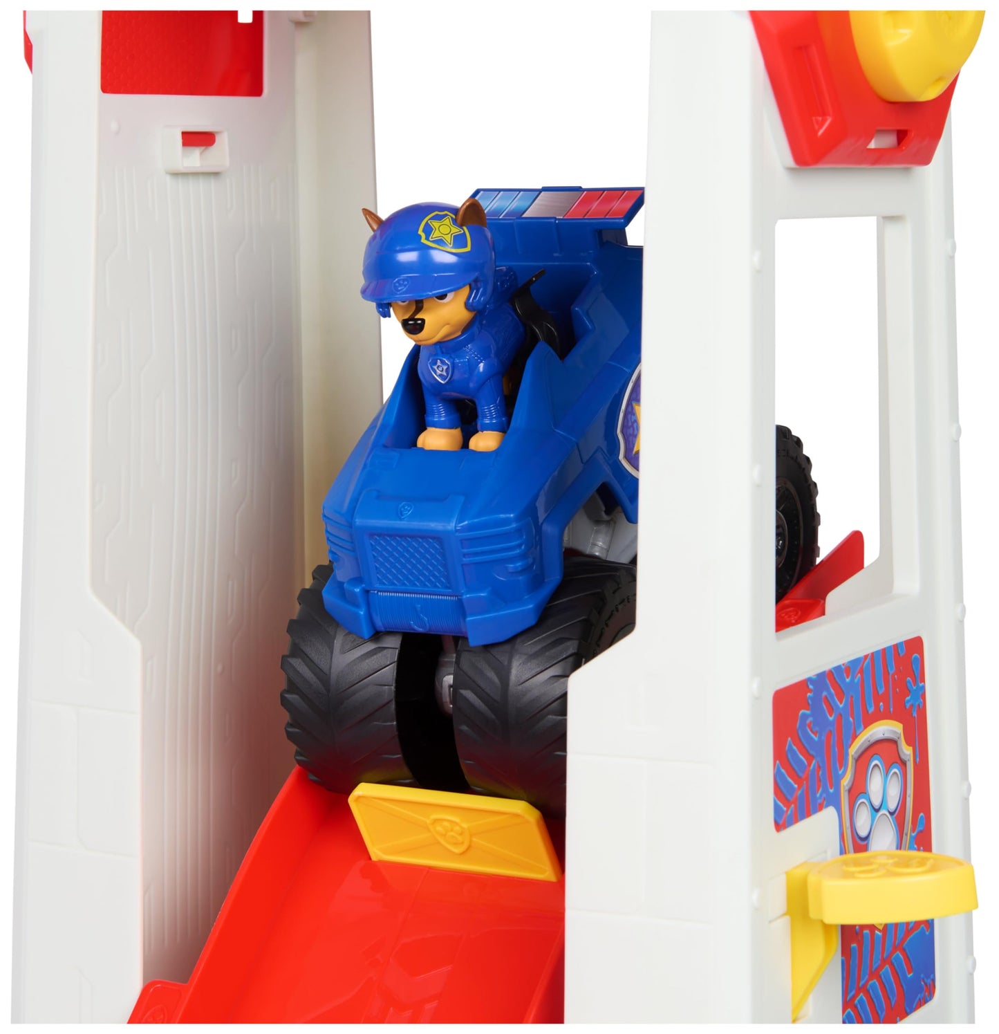 Paw Patrol: Rescue Wheels Super Loop Tower HQ, with Light, Sound, Vehicle Launcher, Chase Action Figure and Toy Truck, Kids’ Toys for Boys and Girls Aged 3+