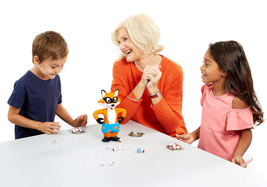 Foxy Pants: Save the Chickens From the Hungry Fox! | Fun Board Game for Kids | For 2-4 Players | Ages 4+