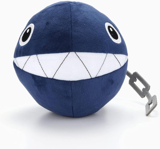 Together Plus Super Mario Chain Chomp plush toy, 14 cm, soft and detailed plush representation of the iconic video game character.